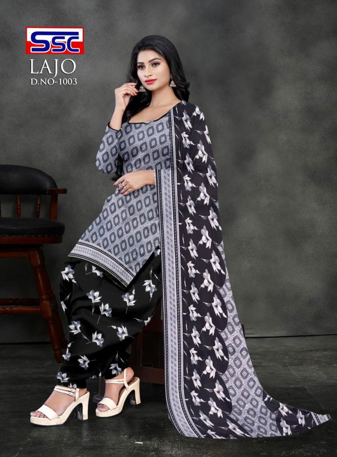 Ssc Lajo 33 American Printed Regular Wear Dress material Catalog
